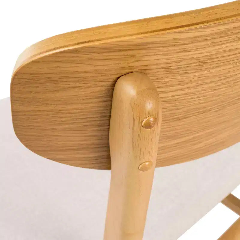 Ensemble de salle à manger 7 pièces en bois et tissu Ballantrae de Christopher Knight Home