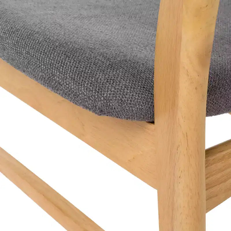 Ensemble de salle à manger 7 pièces en bois et tissu Ballantrae de Christopher Knight Home