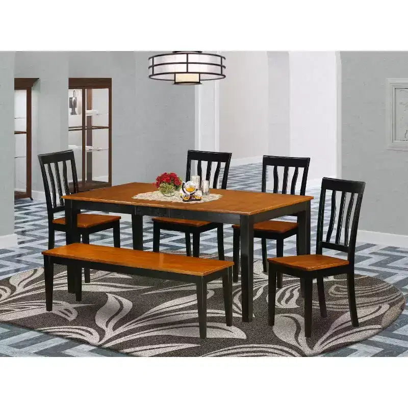 Ensemble de salle à manger "Coastal Cottage" - Table et chaises pour la décoration de cuisine à la maison