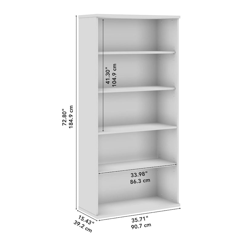 Bibliothèque à 5 étagères, organisateur par