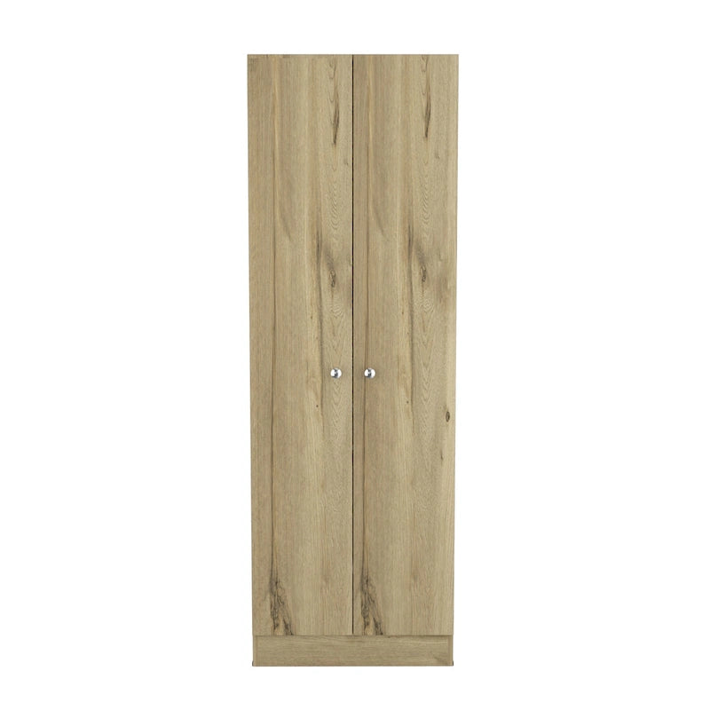 71 Garde-manger ou placard de rangement en bois de chêne - 23,6' X '70,8' X '11,8