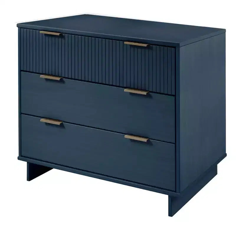 Ensemble de chambre à coucher Manhattan Comfort Granville 3 pièces avec commode simple et commode double