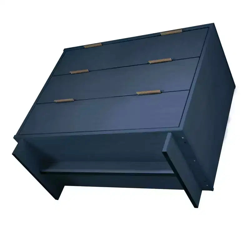 Ensemble de chambre à coucher Manhattan Comfort Granville 3 pièces avec commode simple et commode double
