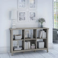 Bush Furniture Salinas Cape Cod Grey 6-cube Organizer