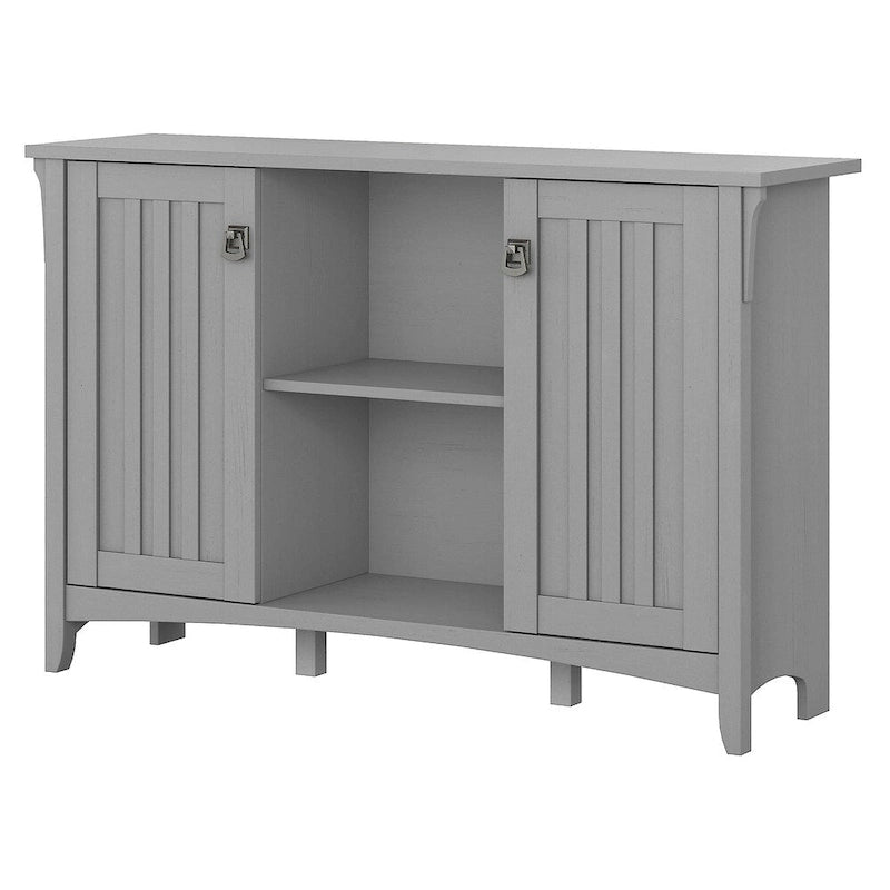 Meuble de rangement d'appoint avec portes gris Cape Cod – 46,22 L x 12,76 P x 29,96 H