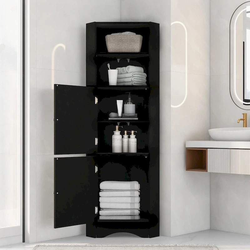 Meuble d'angle haut pour salle de bain