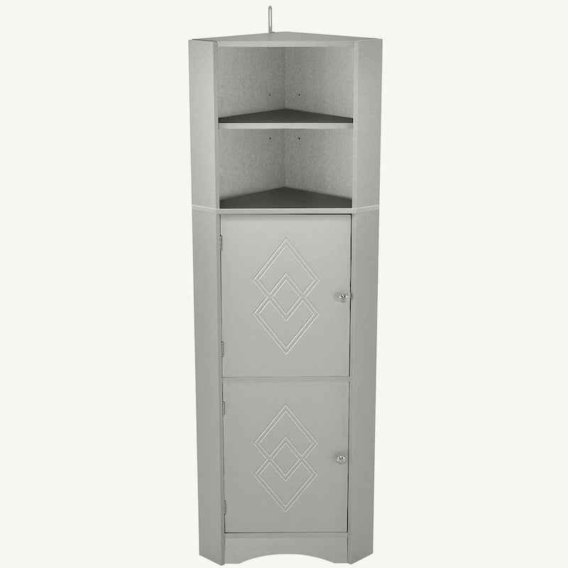 Meuble d'angle haut pour salle de bain