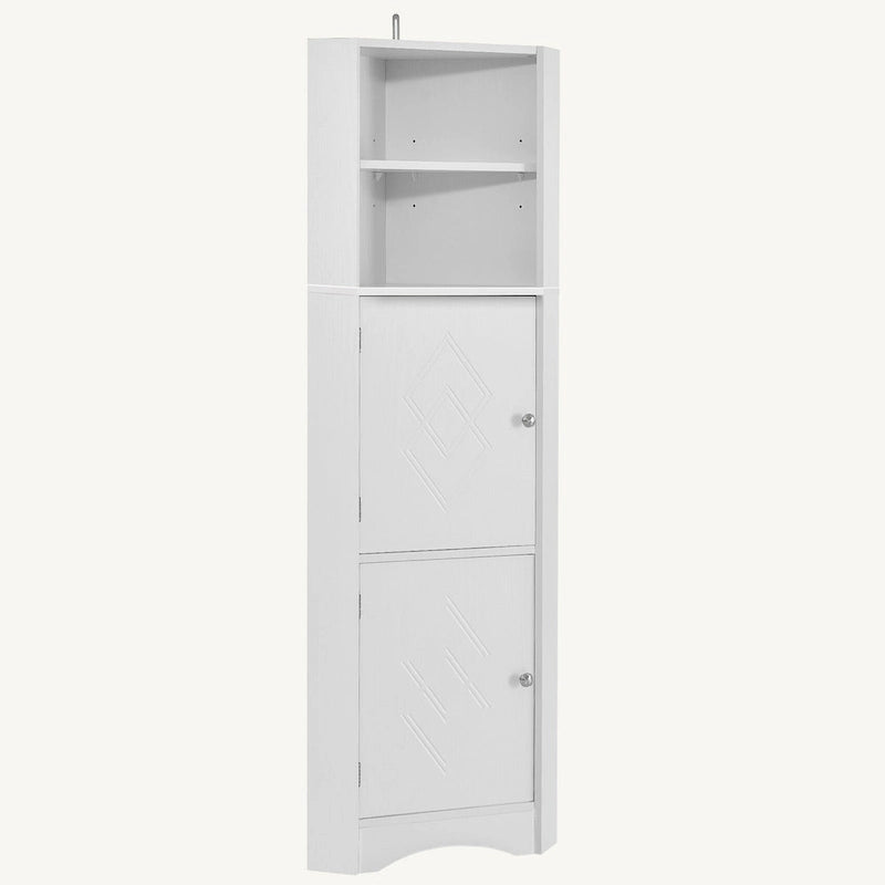 Meuble d'angle haut pour salle de bain