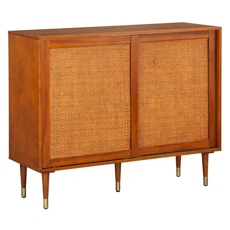 Buffet en rotin - 47,7 x 15,7 x 36
