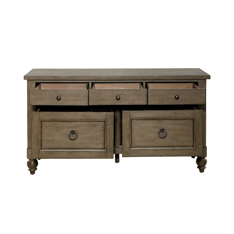 Crédence Americana Farmhouse Taupe Poussiéreux