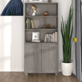 Commode Étagère avec Rangement Étagères Bois Massif Pin - 33.5 x 13.8 x 70.9