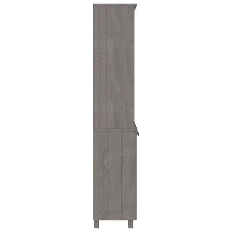 Commode Étagère avec Rangement Étagères Bois Massif Pin - 33.5 x 13.8 x 70.9