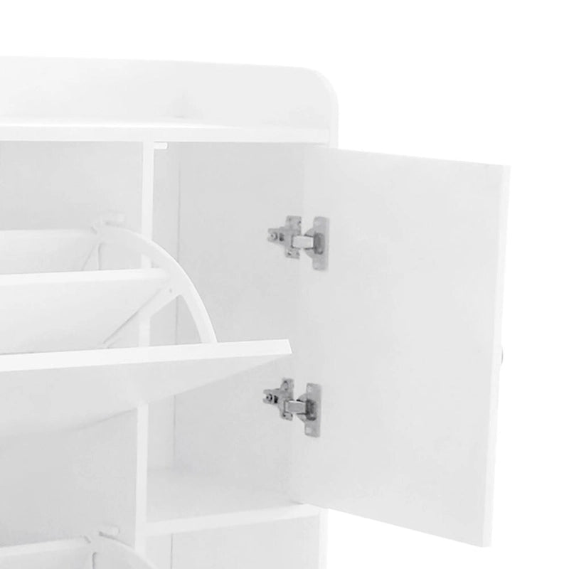 Meuble de rangement à chaussures multifonctionnel et minimaliste avec siège rabattable