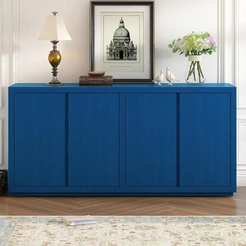 Cabinet buffet quatre portes en frêne