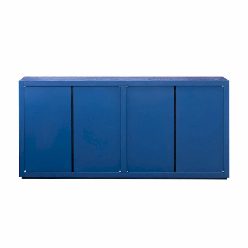 Cabinet buffet quatre portes en frêne