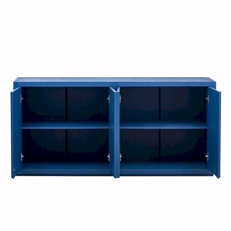 Cabinet buffet quatre portes en frêne