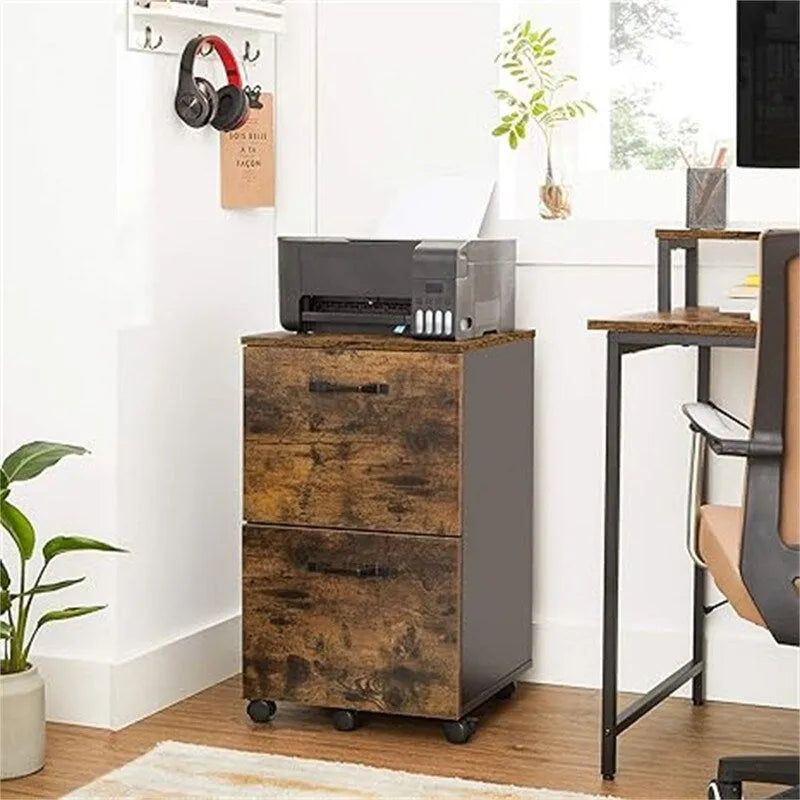 Classeur à 2 tiroirs - 15,7P x 16,5L x 27,6H