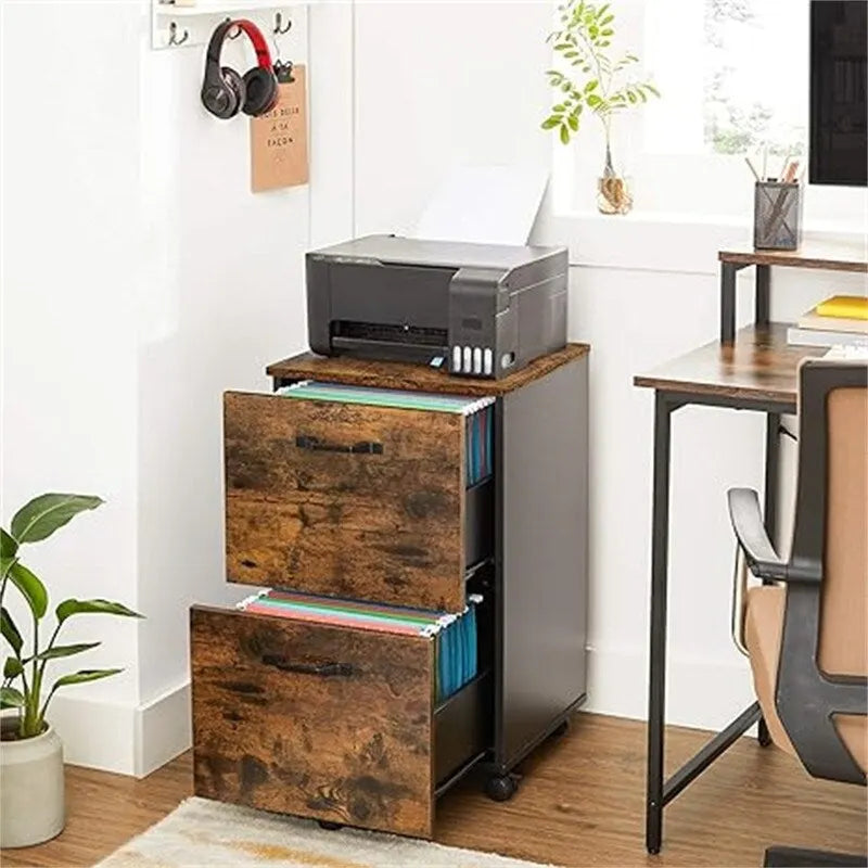 Classeur à 2 tiroirs - 15,7P x 16,5L x 27,6H