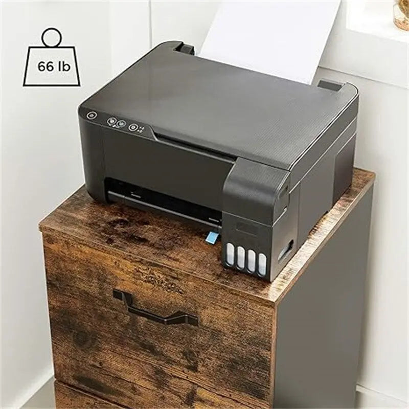 Classeur à 2 tiroirs - 15,7P x 16,5L x 27,6H