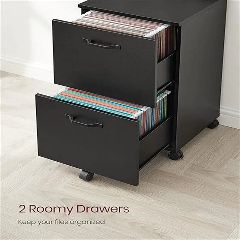 Classeur à 2 tiroirs - 15,7P x 16,5L x 27,6H