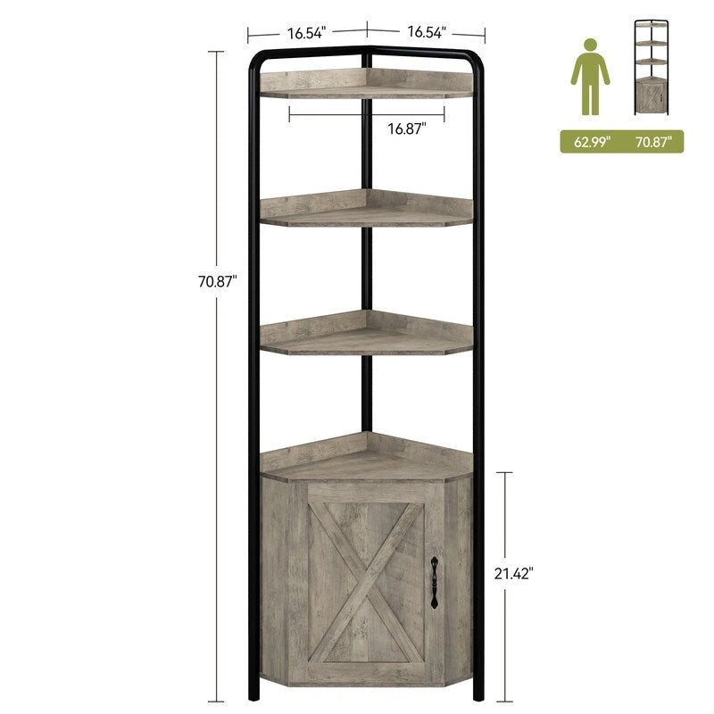 Meuble d'angle avec rangements