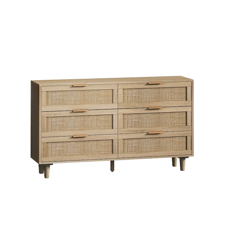 51,18 L 6-tiroirs Meuble de rangement en rotin
