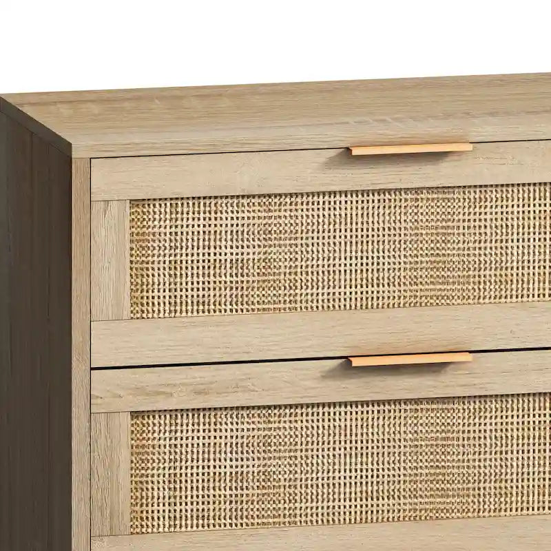 51,18 L 6-tiroirs Meuble de rangement en rotin