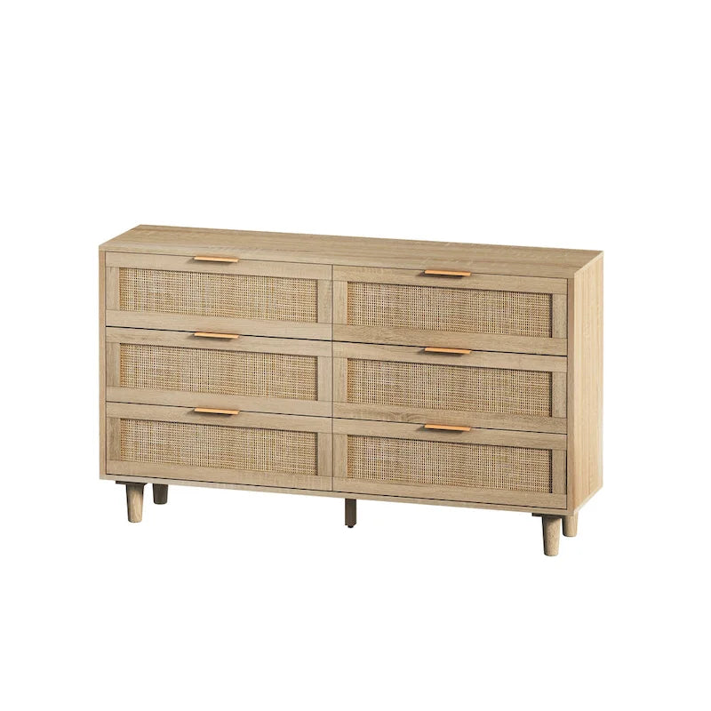 51,18 L 6-tiroirs Meuble de rangement en rotin