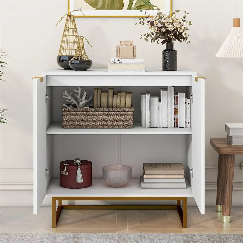 Buffet moderne avec rangement, 2 portes