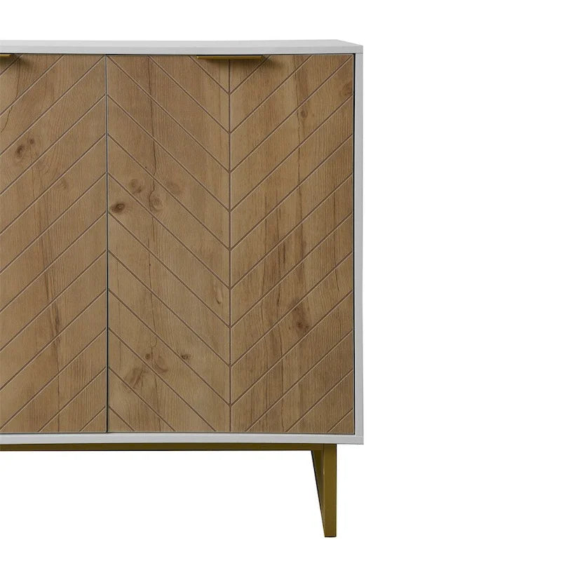 Buffet moderne avec rangement, 2 portes