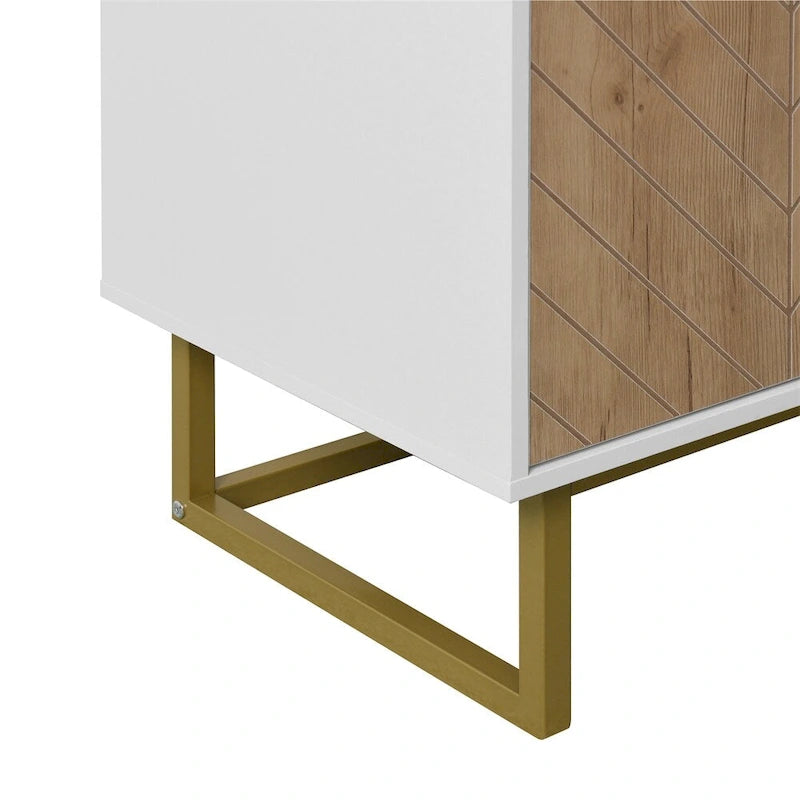 Buffet moderne avec rangement, 2 portes