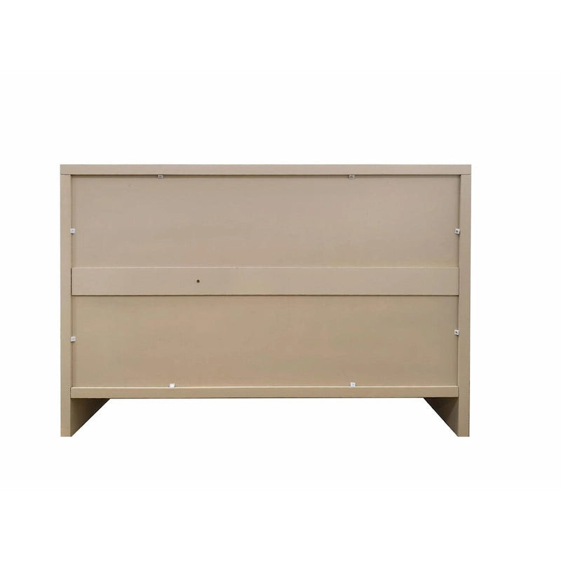 Meuble d'appoint 3 portes en bois de style fermette : Buffet de rangement
