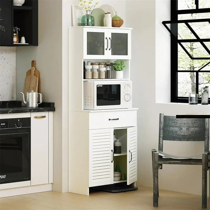 Armoire de Rangement de Salle de Bain - 29,85P x 60L x 160H cm