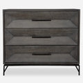 Uttermost Knox Dark Walnut Accent Chest - 32H x 36W x 18D